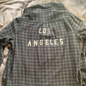 Brandy Melville Los Angeles Flannel